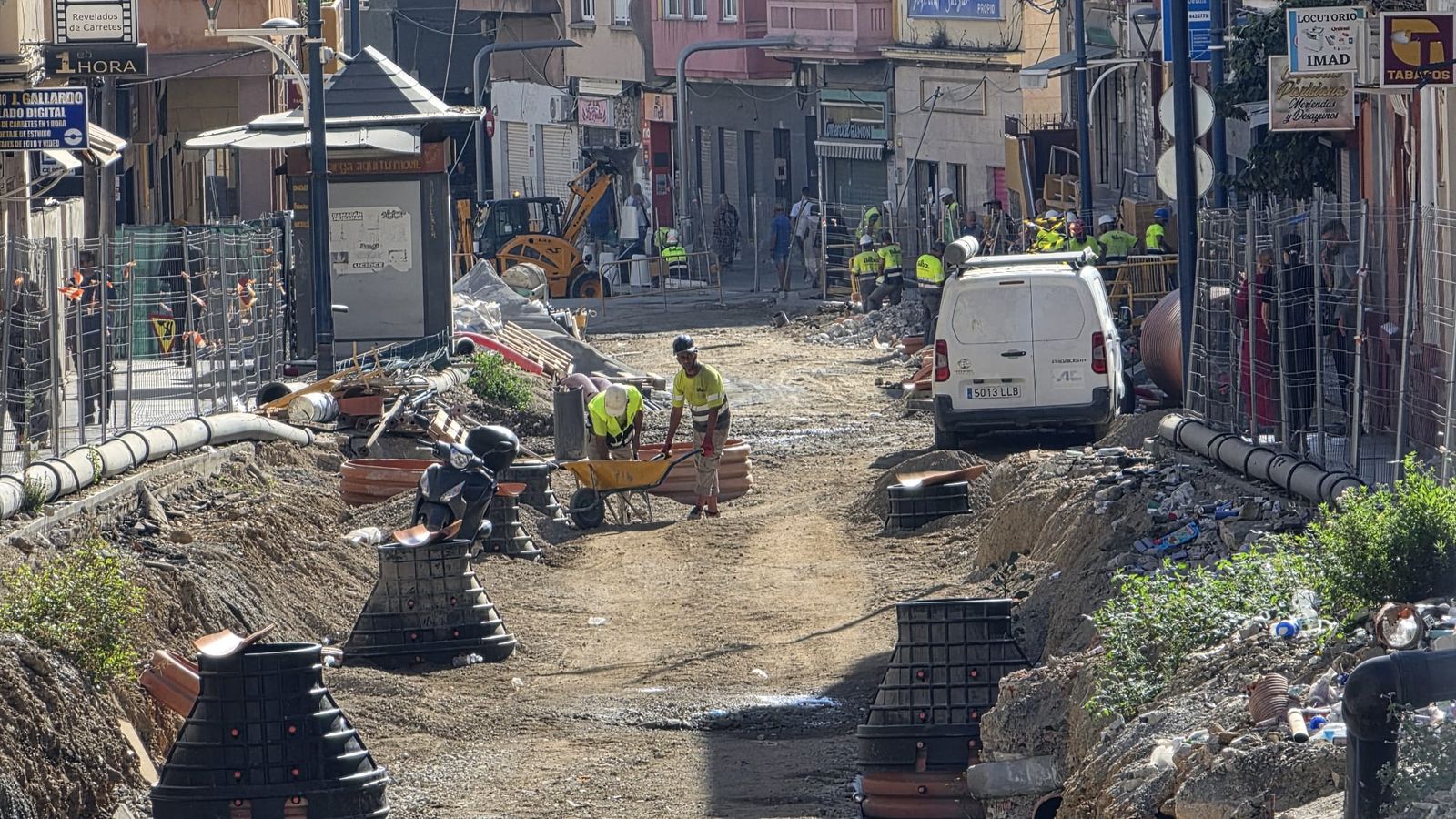Hadú en obras