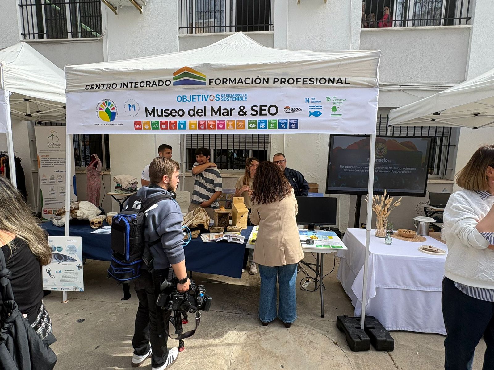 El CIFP nº 1 de Ceuta celebra su IV Feria de la Sostenibilidad con actividades, talleres y participación estudiantil para fomentar valores ambientales
