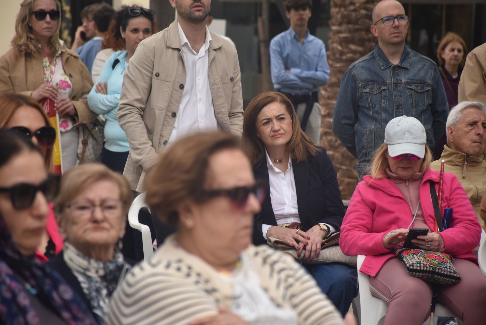 Acto del PP por el Día de Europa en la Plaza de África, con la presencia de su presidente nacional, Alberto Núñez Feijóo