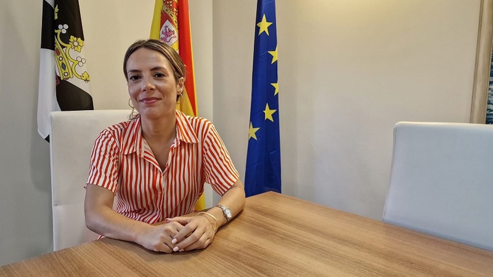 La consejera de Educación, Pilar Orozco/FOTO EL PUEBLO