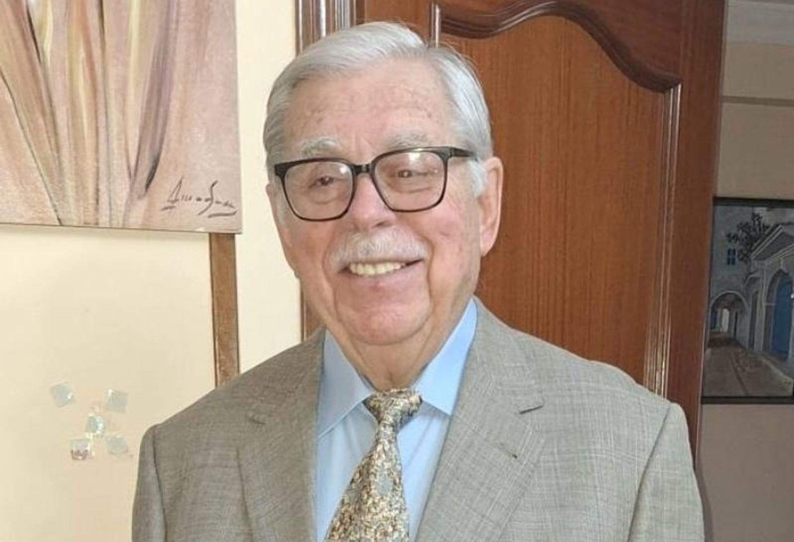 El presidente de la AAVV de Juan XXIII, Gabriel Cano. / FOTO CEDIDA