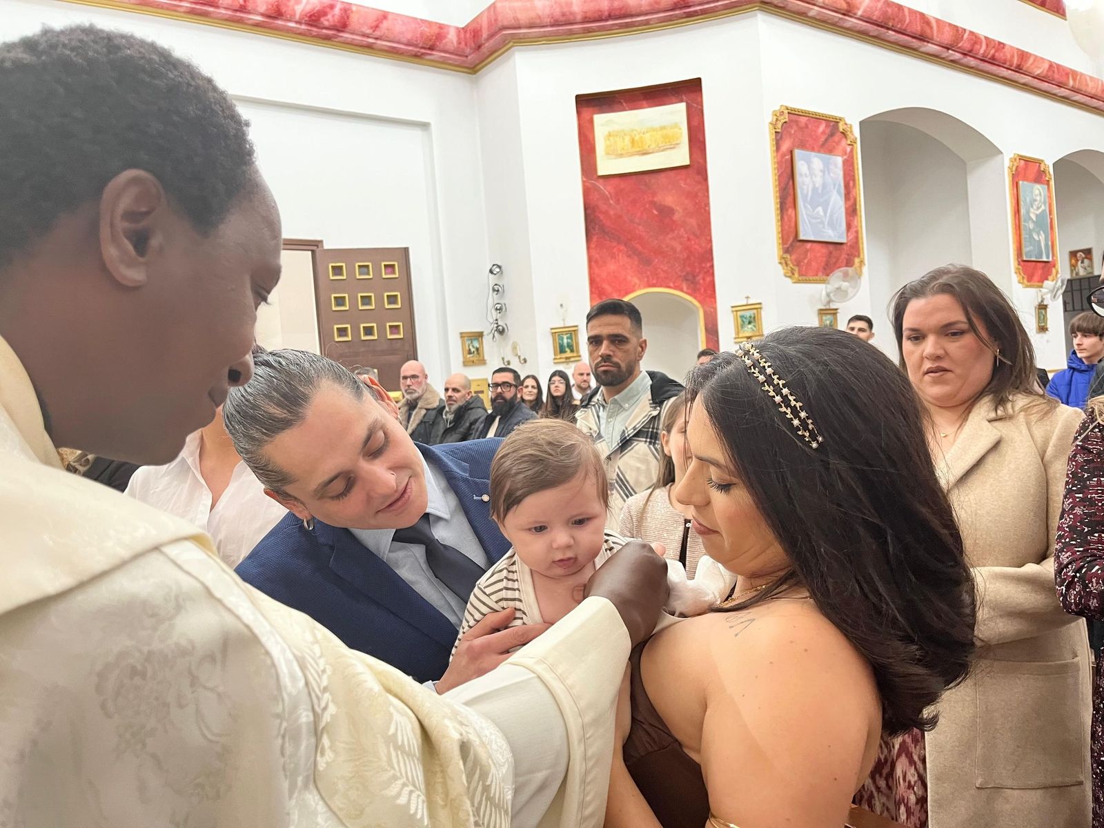 Bautizo de Mérida en la Iglesia de Santa Teresa de Jesús