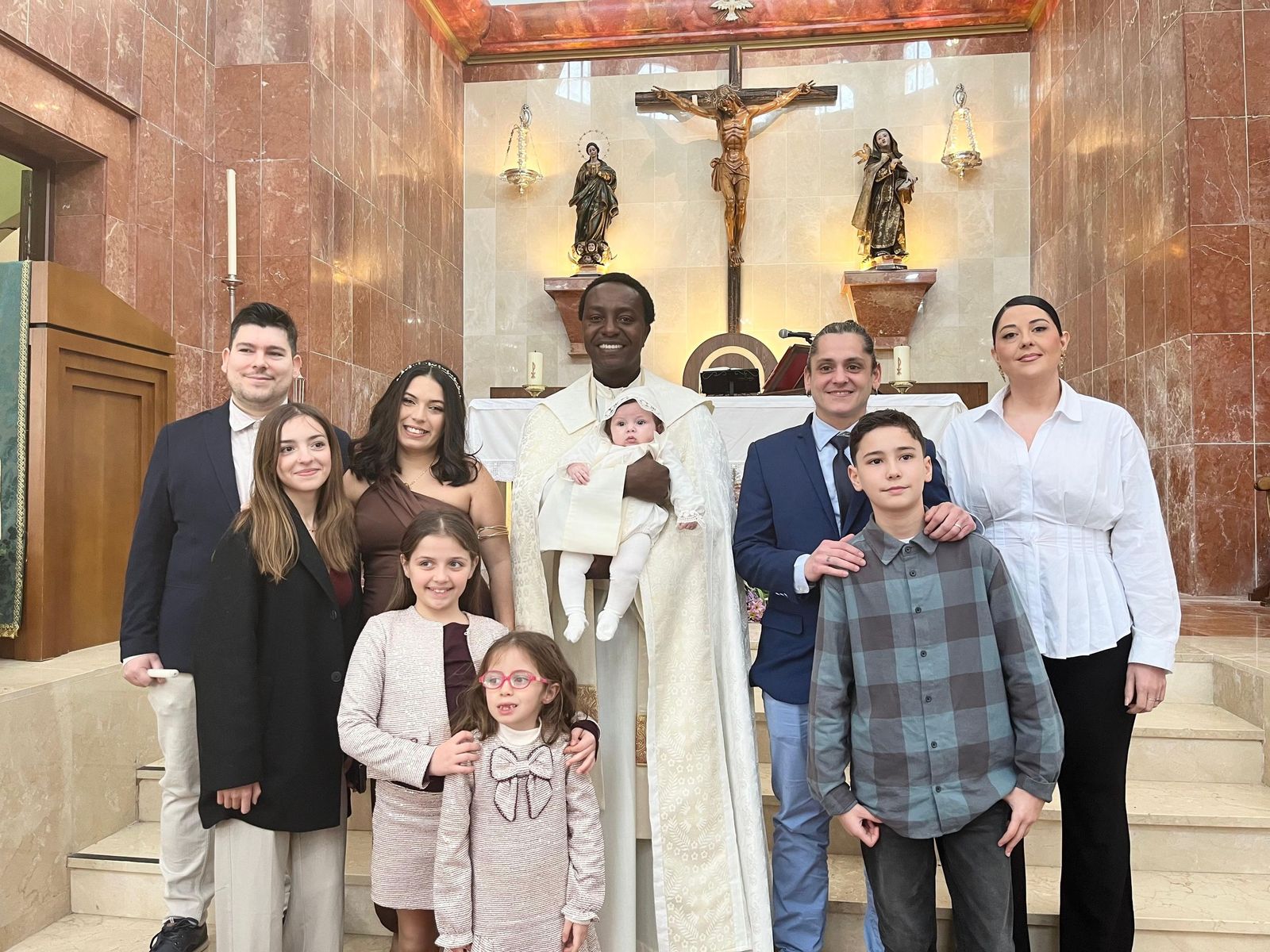 Bautizo de Mérida en la Iglesia de Santa Teresa de Jesús