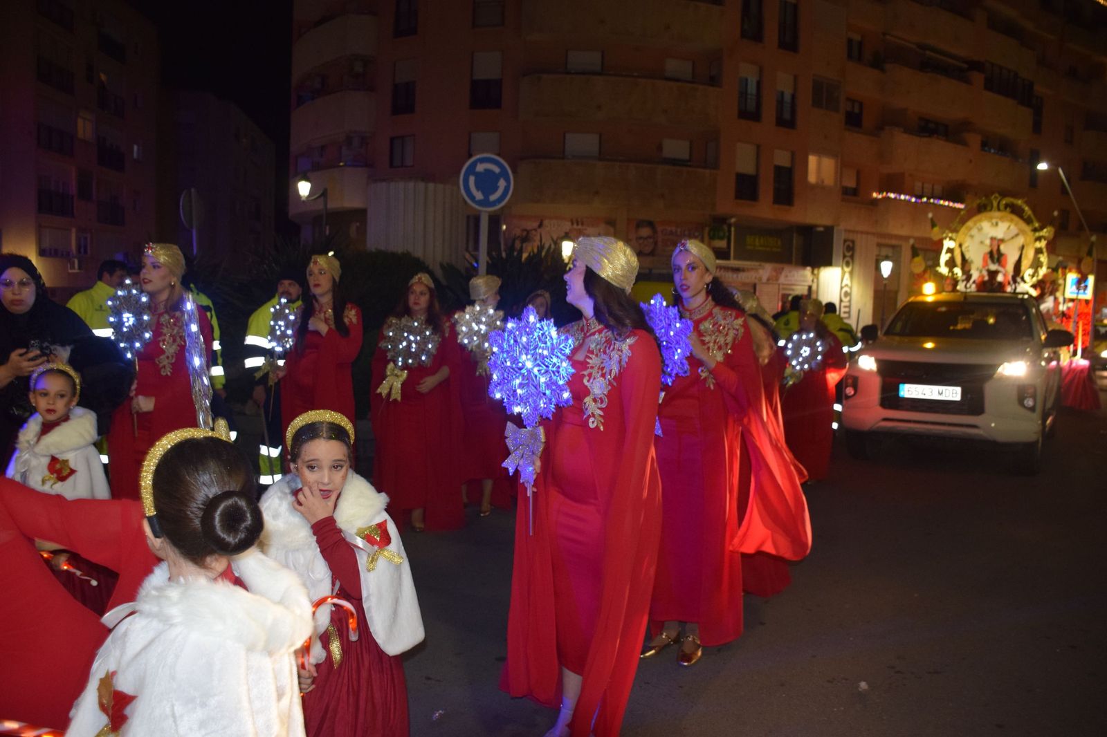 Los ceutíes se emocionan con la llegada de los Reyes Magos