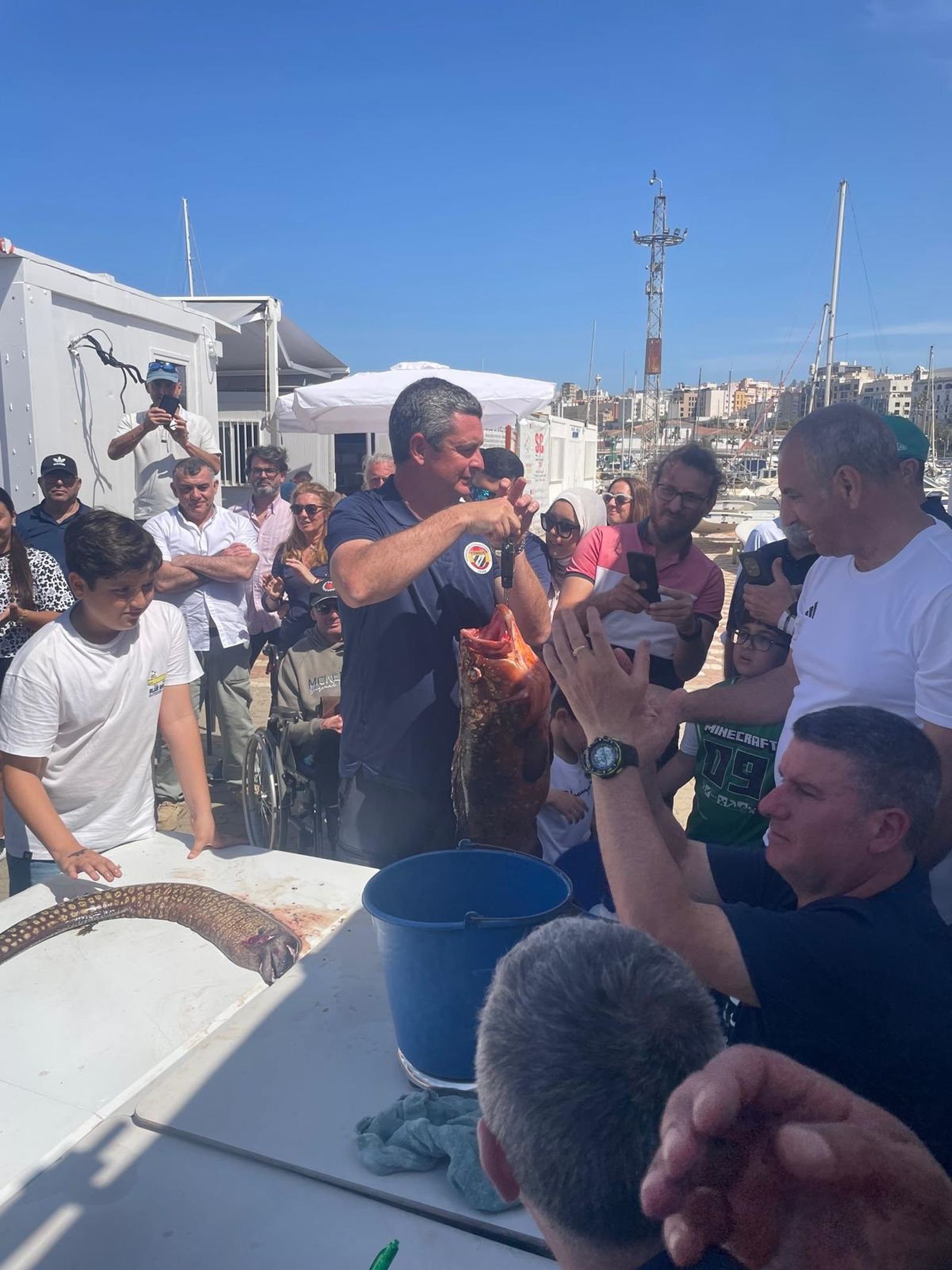 Jalid se impone en el campeonato local de pesca submarina celebrado en Ceuta