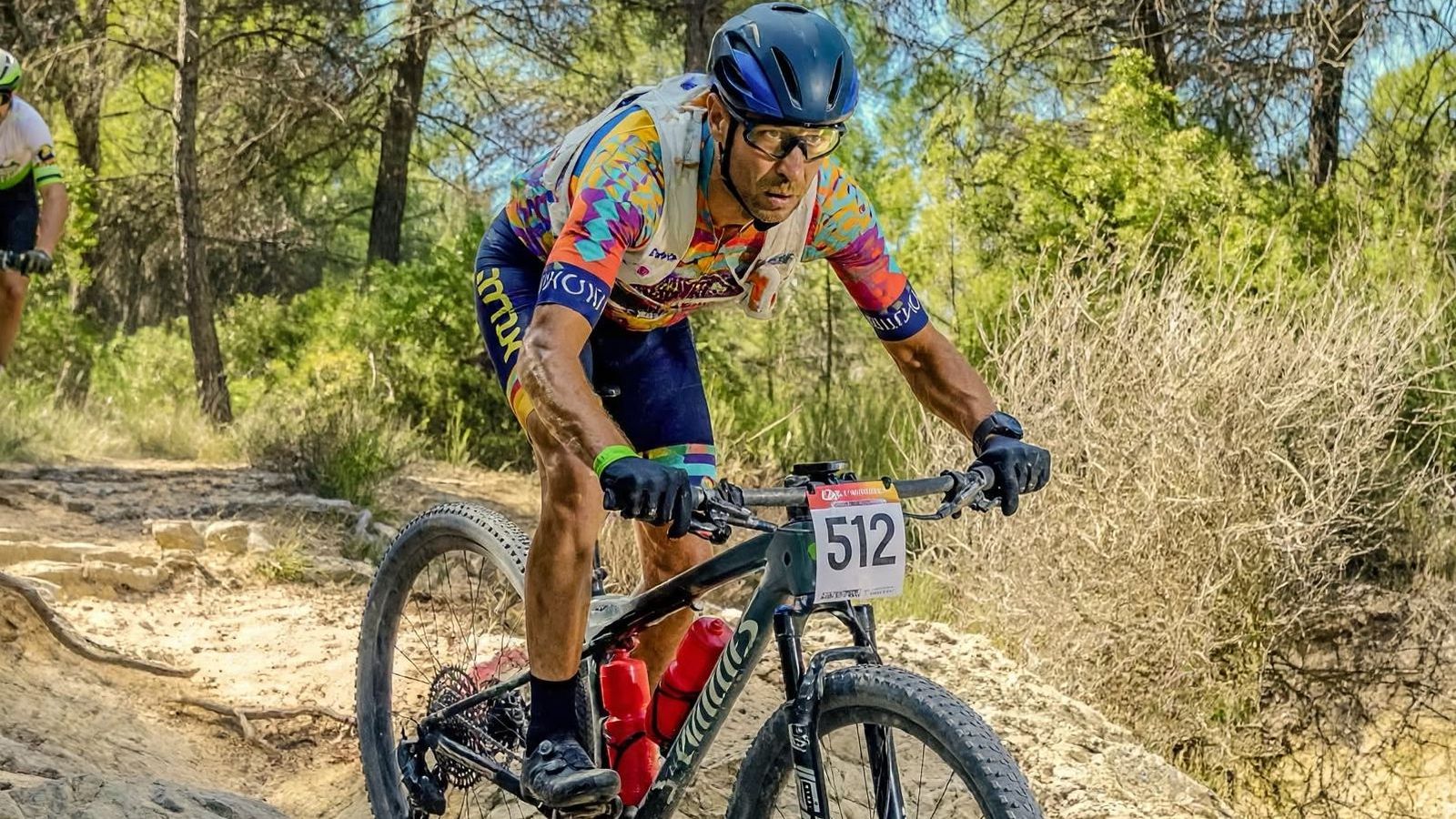 Juanfran Ramos, durante una de sus carreras