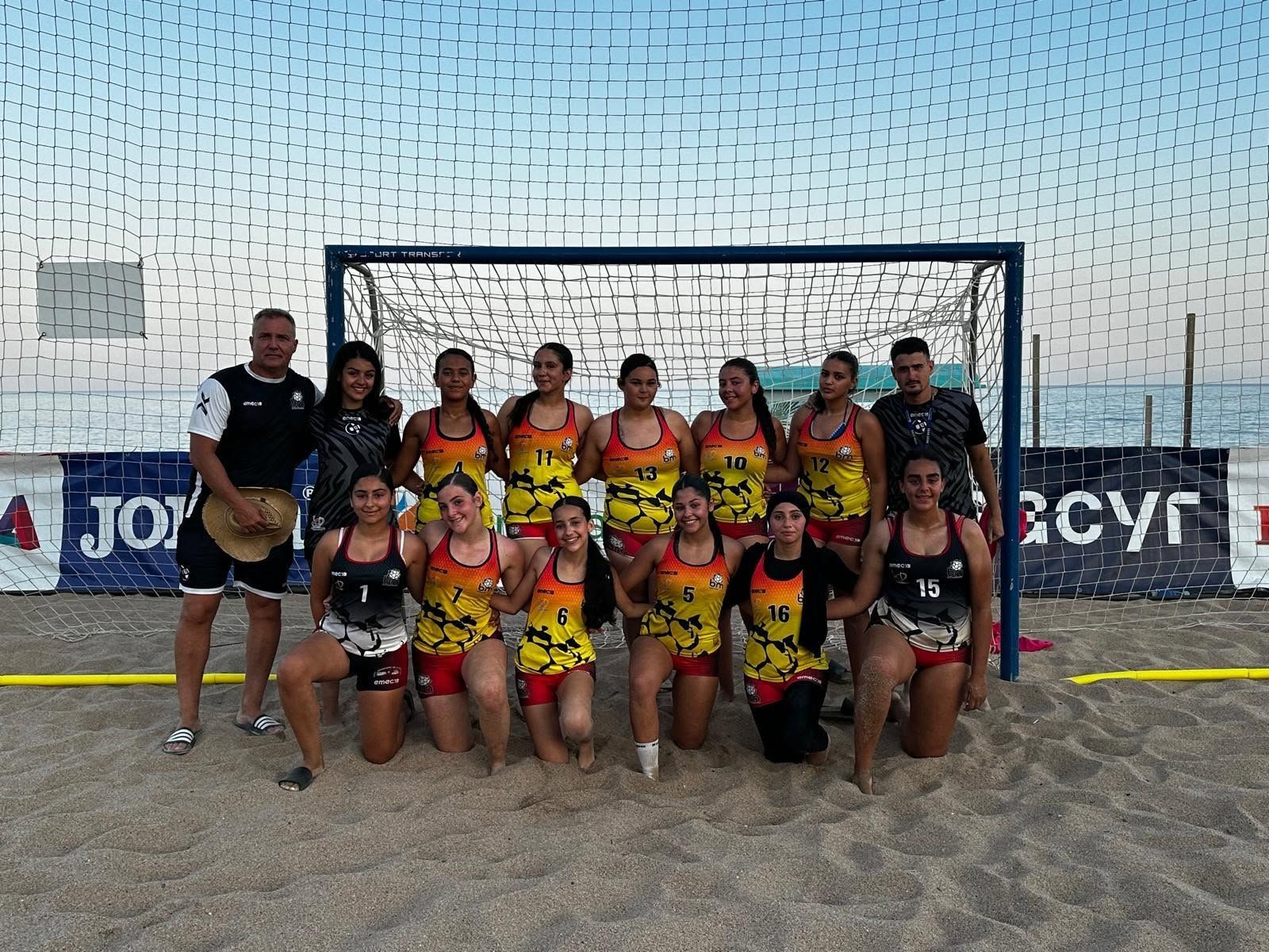 Selecciones de Ceuta en el Nacional de Balonmano Playa
