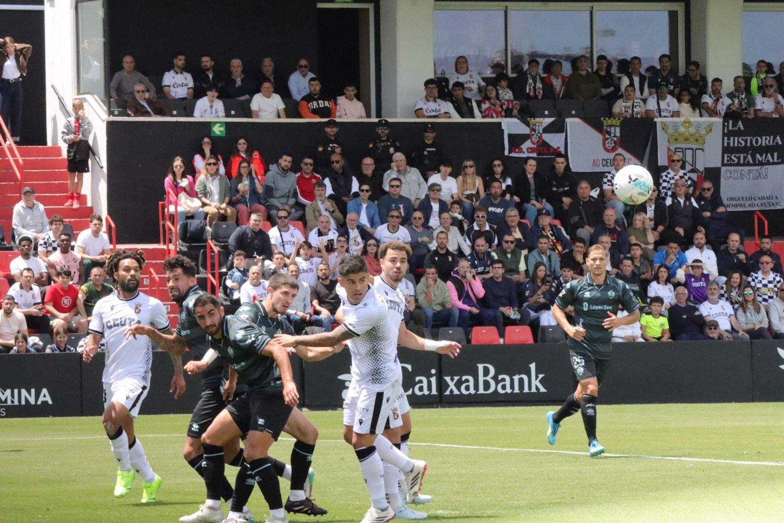 Así se vivió el partido entre la AD Ceuta y el CD Castellón en imágenes