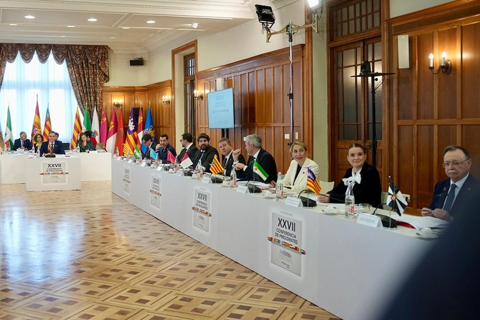 Imagen de la Conferencia de Presidentes en Cantabria este viernes. / FOTO CEDIDA