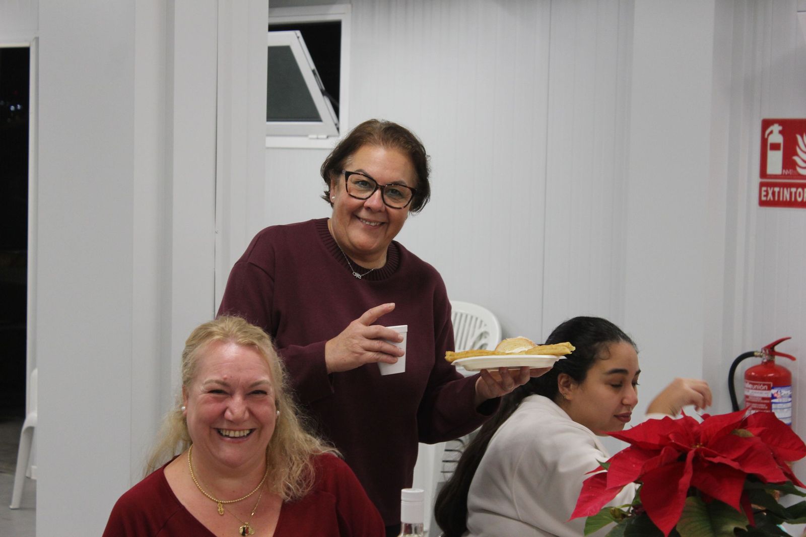 Una chocolatada especial en Juan XXIII