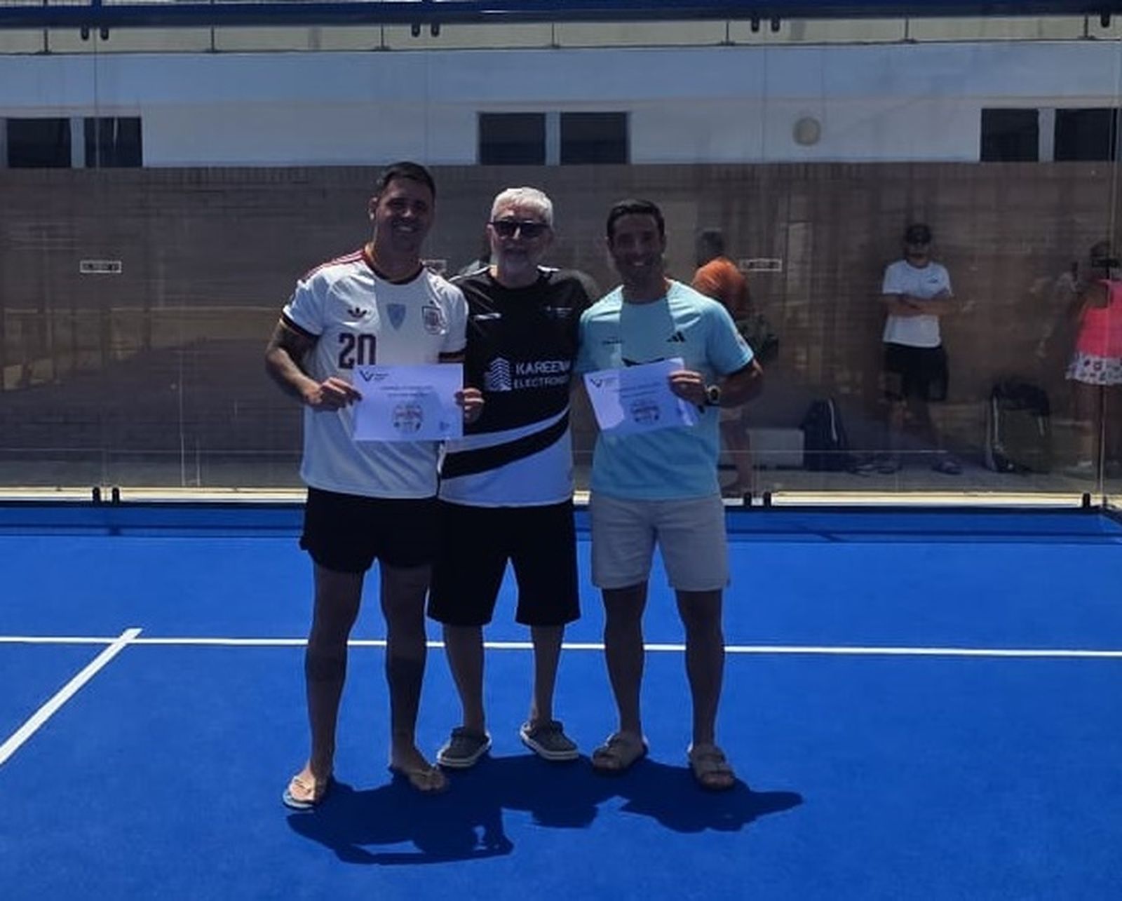 Entrega de trofeos del Torneo de Feria