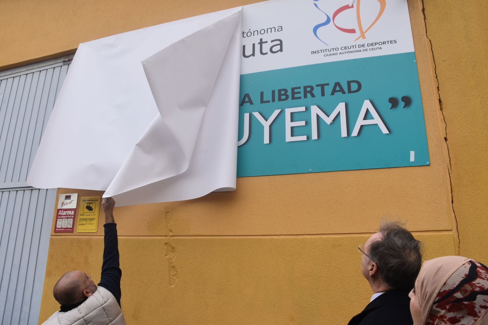 El Pabellón La Libertad ya lleva el nombre de “un niño sobresaliente”: Ilias Buyema