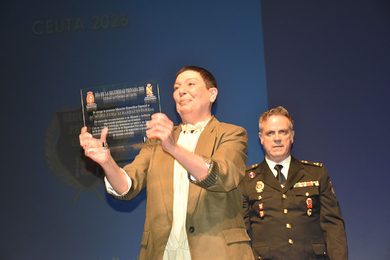 La seguridad privada celebra en el Revellín el día de la profesión