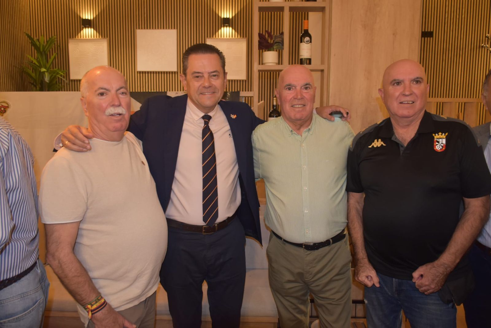 Ambiente madridista en el restaurante 'Aire'
