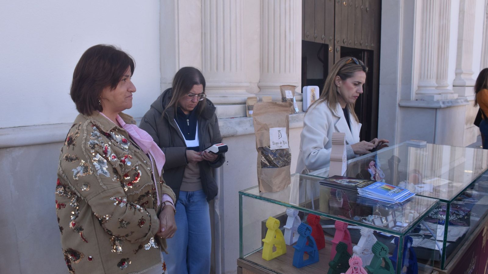 Procesión y bendición de las palmas y misa en el Santuario de África por el Domingo de Ramos