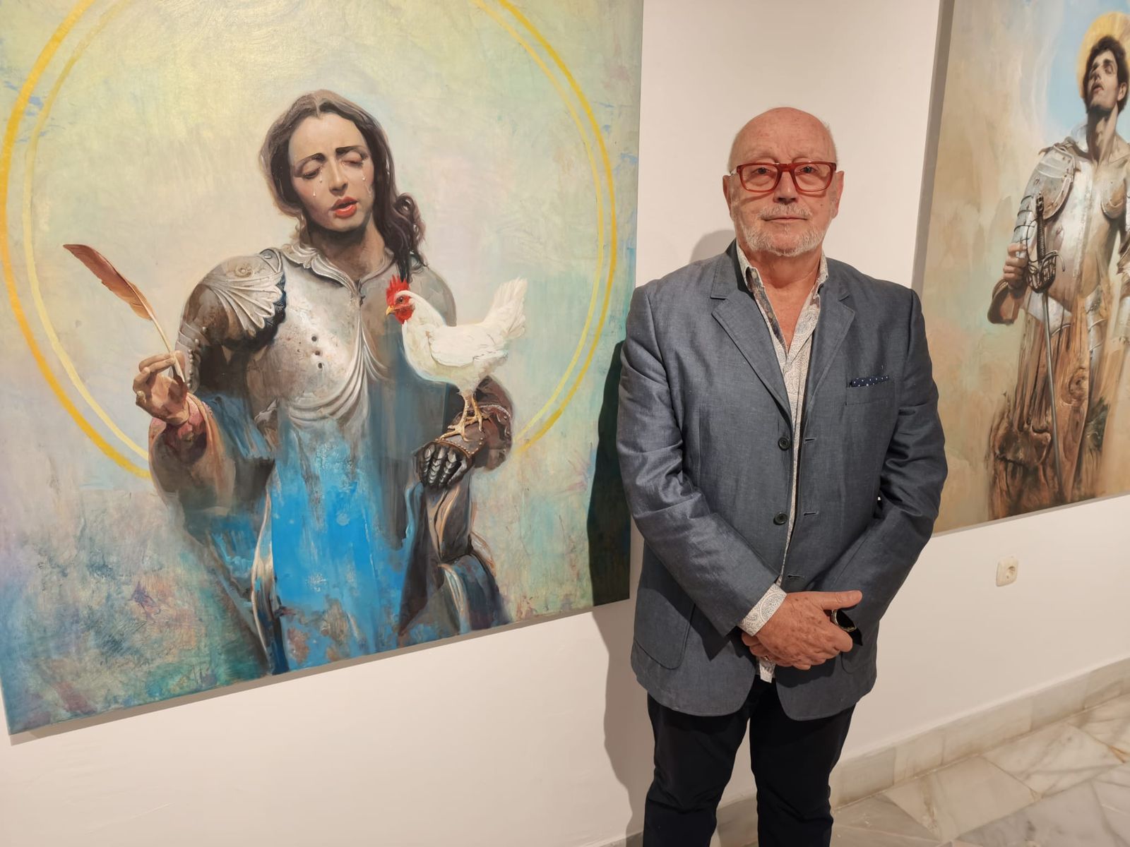 Inaugurada en el Museo de Ceuta la exposición ‘La sombra del metal’ de Jesús Conde