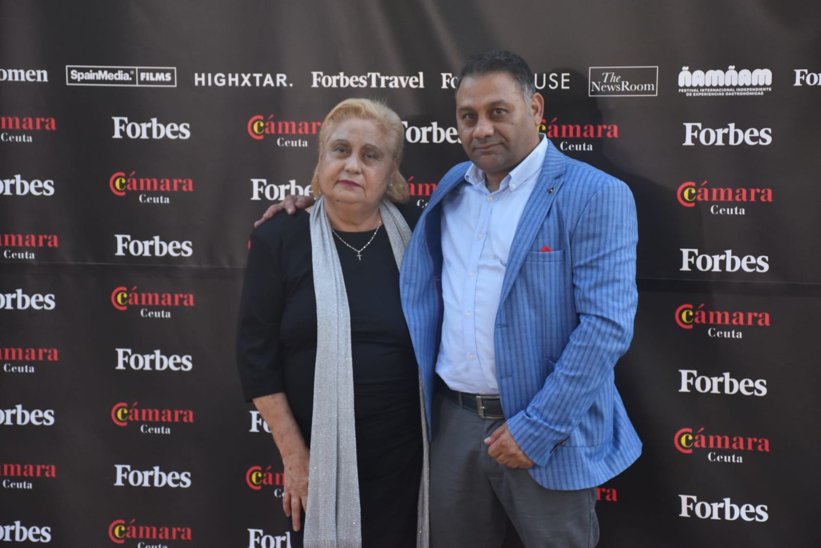 Una recepción el el Parque Marítimo, antesala del Forbes Ceuta AI & Tech Summit