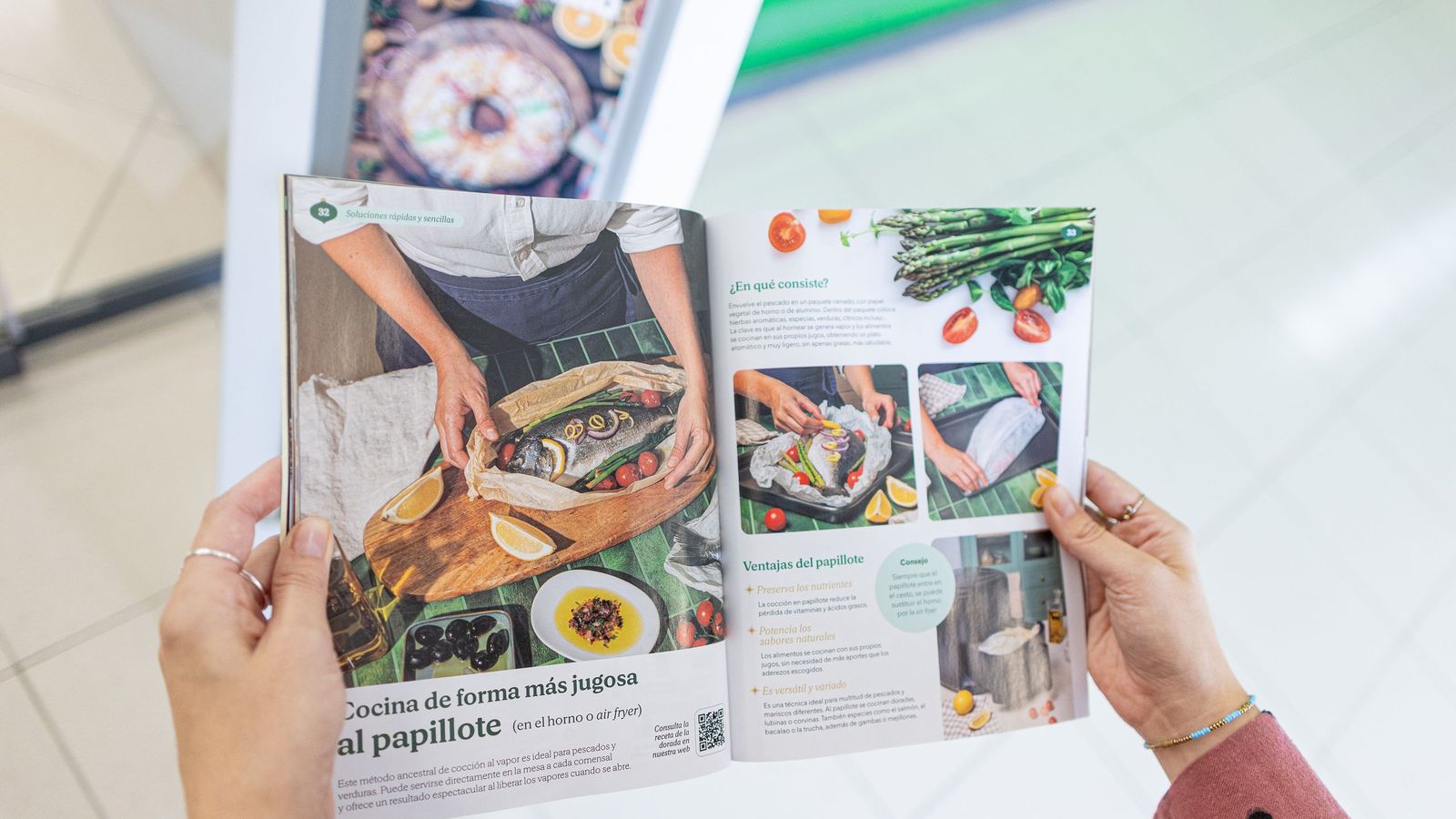 Una de las recetas incluidas en la publicación