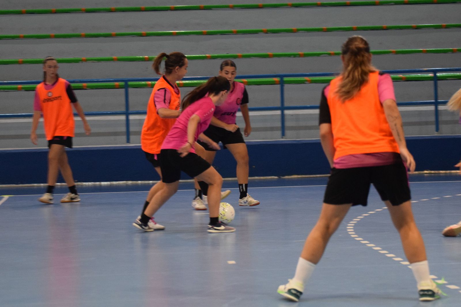 Entrenamiento en el Camoens