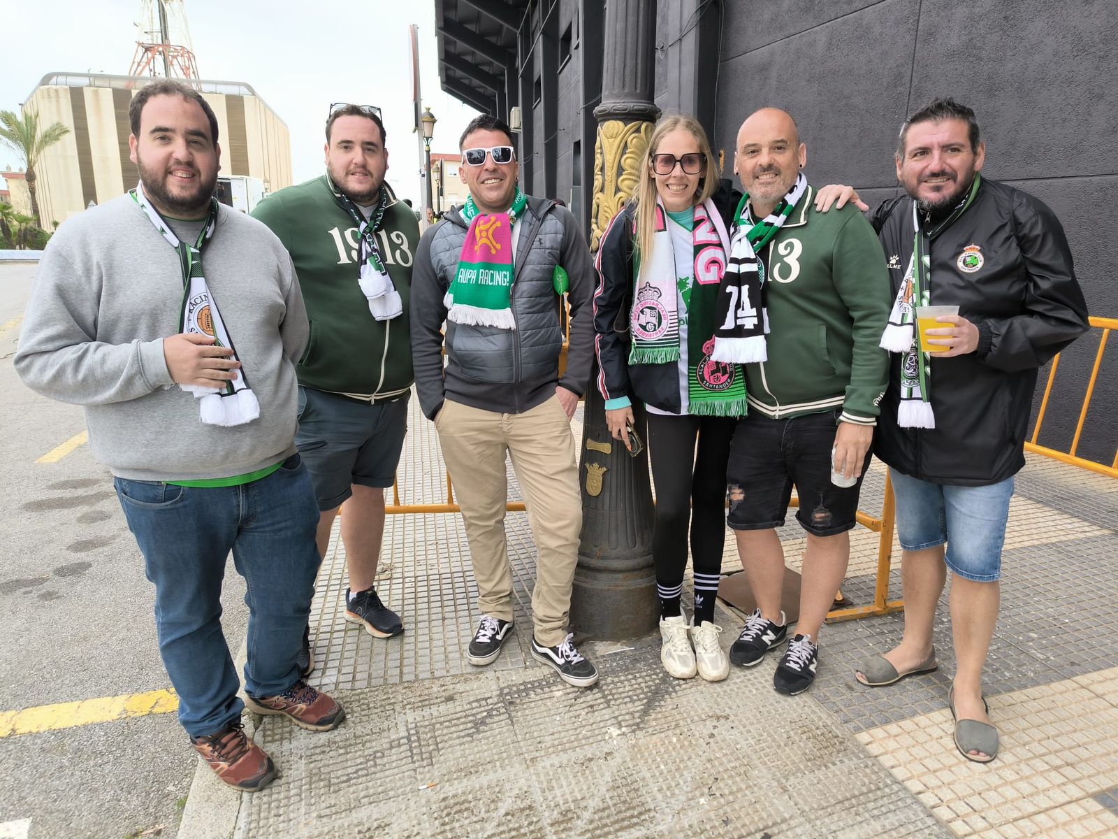 Asi vivió Nicol's la previa del partido AD Ceuta-Racing