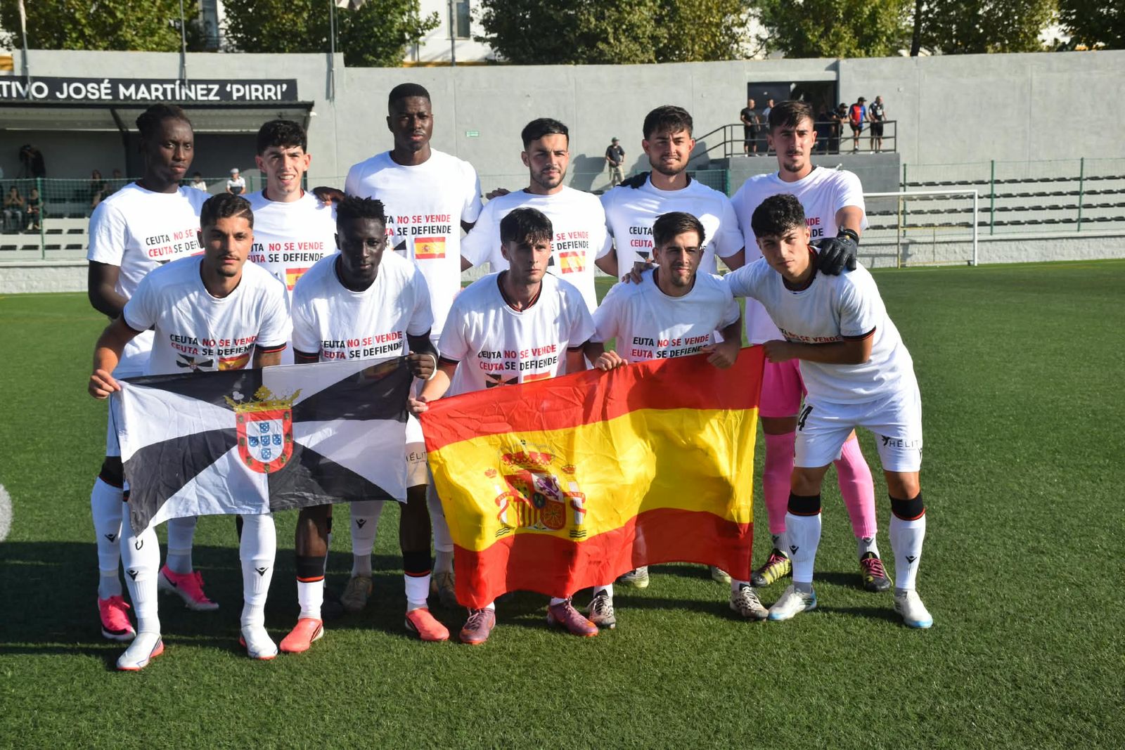 La AD Ceuta B sucumbe frente al Egabrense en su debut en el ‘Pirri’