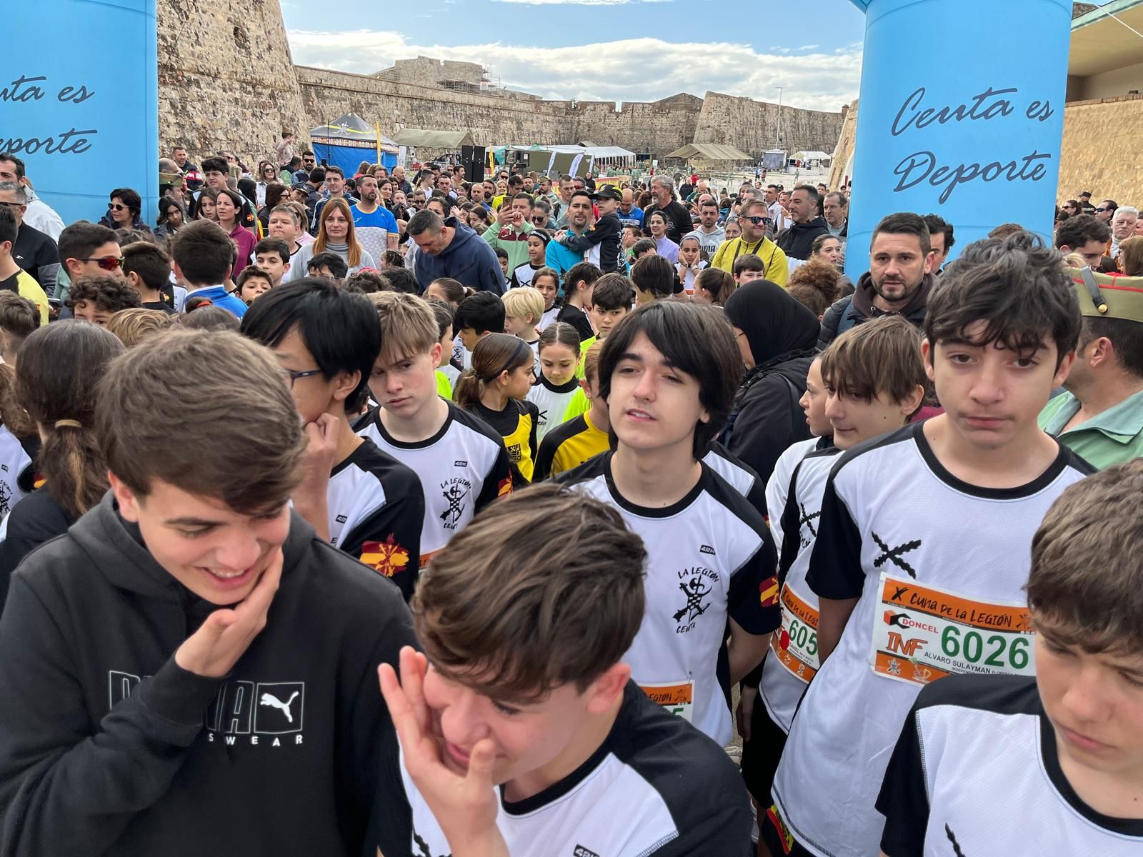 La previa y el inicio de la X Cuna de la Legión a través del objetivo de Reduan