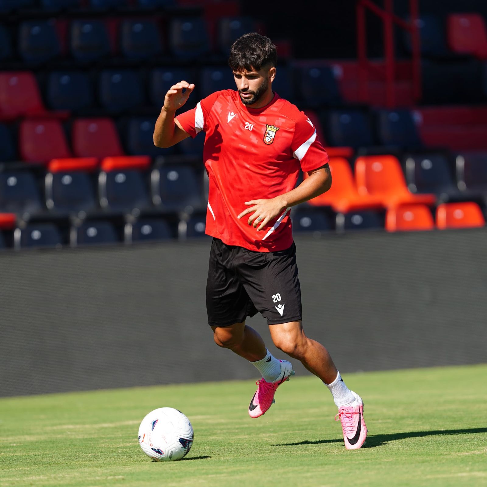 Imágenes del entrenamiento en el Murube