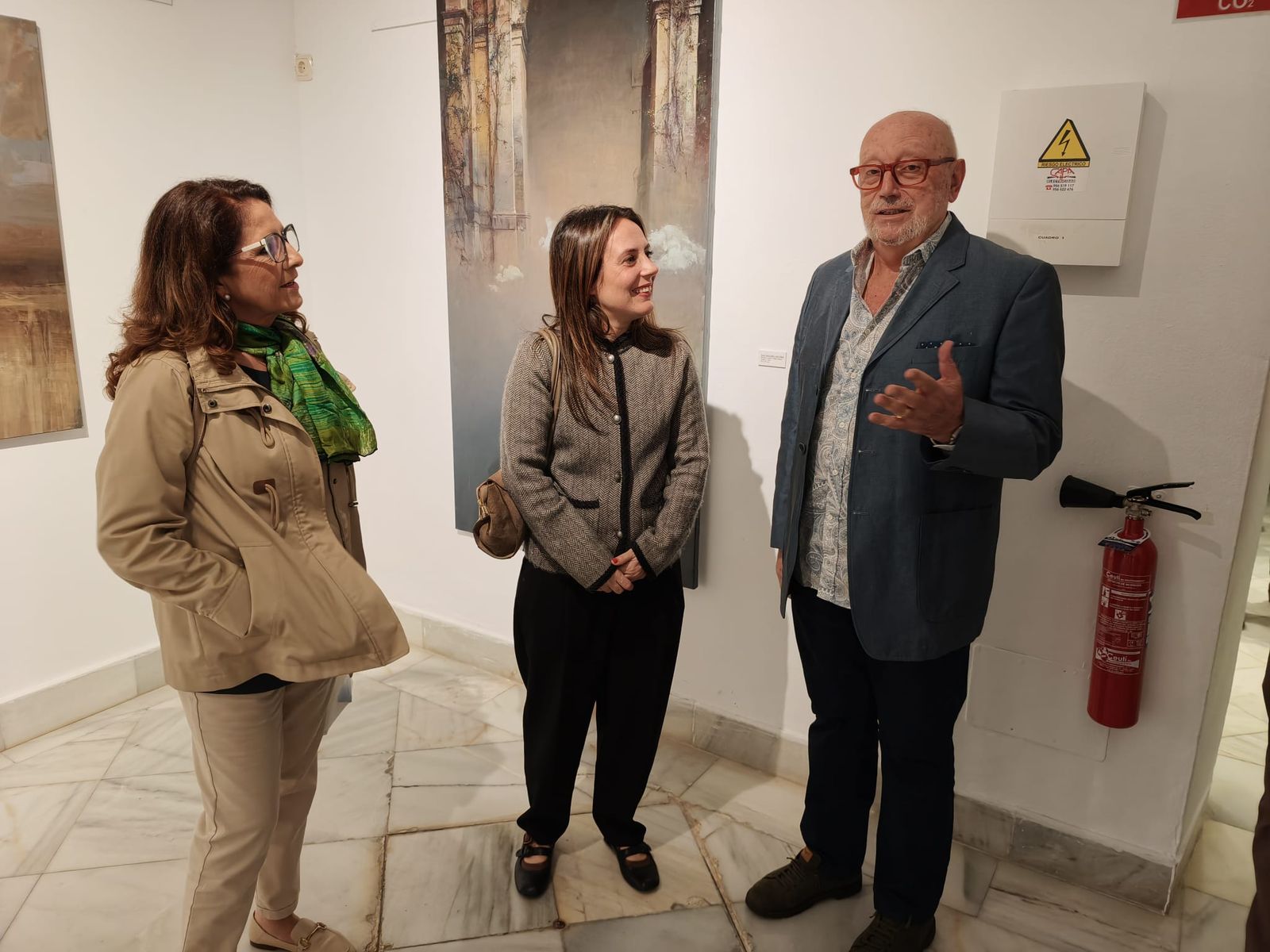 Inaugurada en el Museo de Ceuta la exposición ‘La sombra del metal’ de Jesús Conde