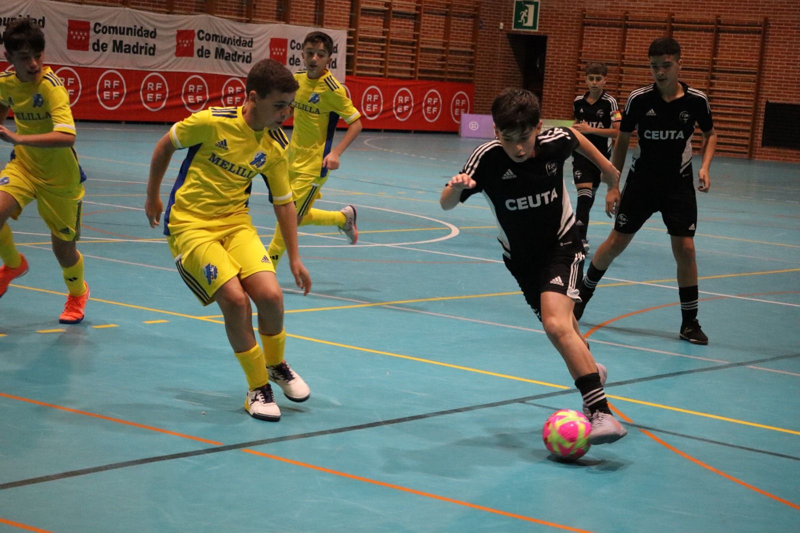 Jornada histórica para Ceuta en el Campeonato de España sub-12 de Fútbol Sala