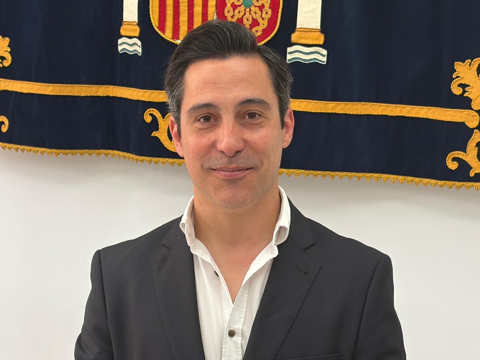 El nuevo director del IMSERSO en Ceuta, Julián Cambero, durante su primera comparecencia