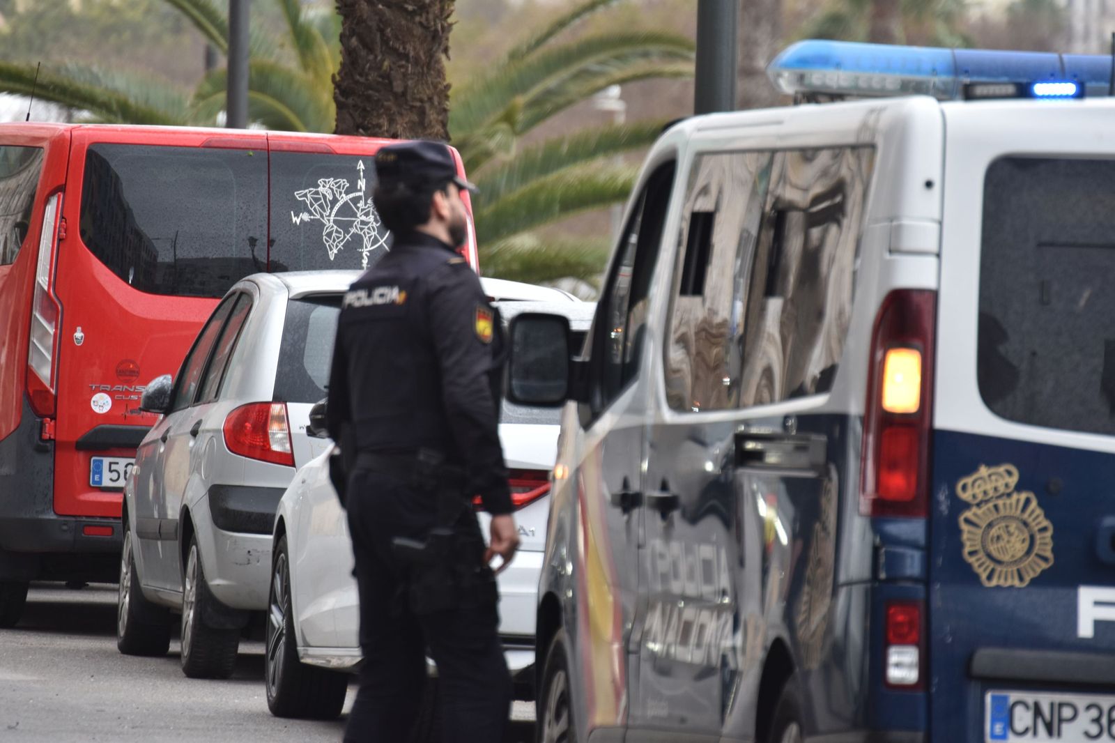Operación antidroga en Ceuta, en las zonas de Benítez y edificio Baeza.