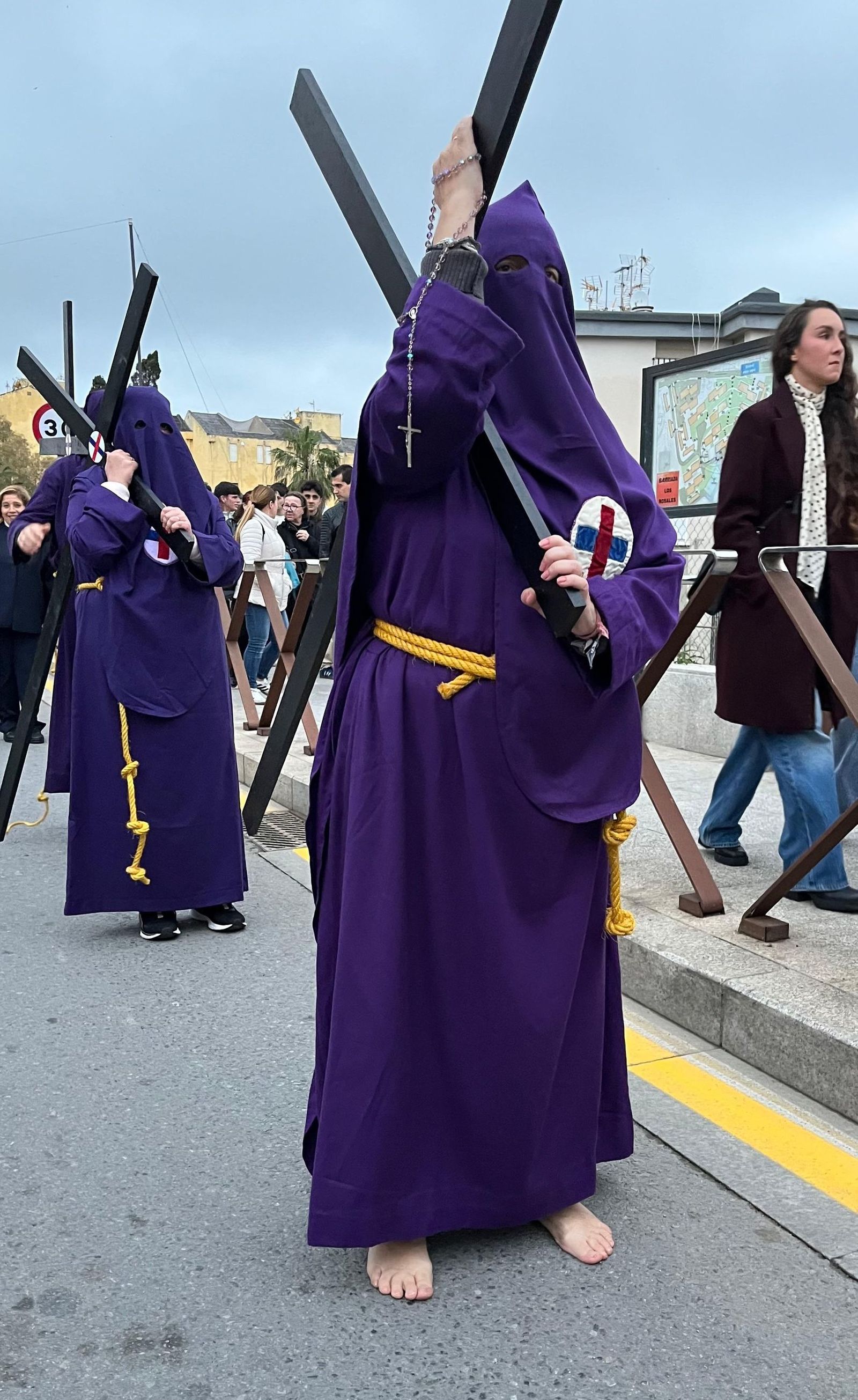 Así está siendo el traslado del Medinaceli y su Madre desde la barriada del Príncipe