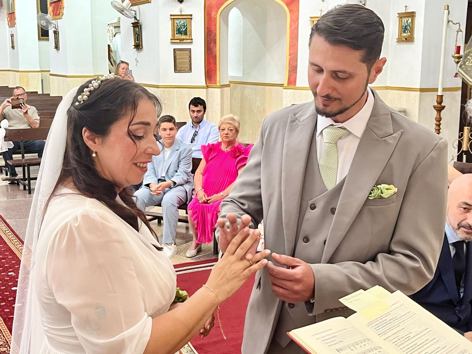 Boda de Jesús y María en la Iglesia de Santa Teresa