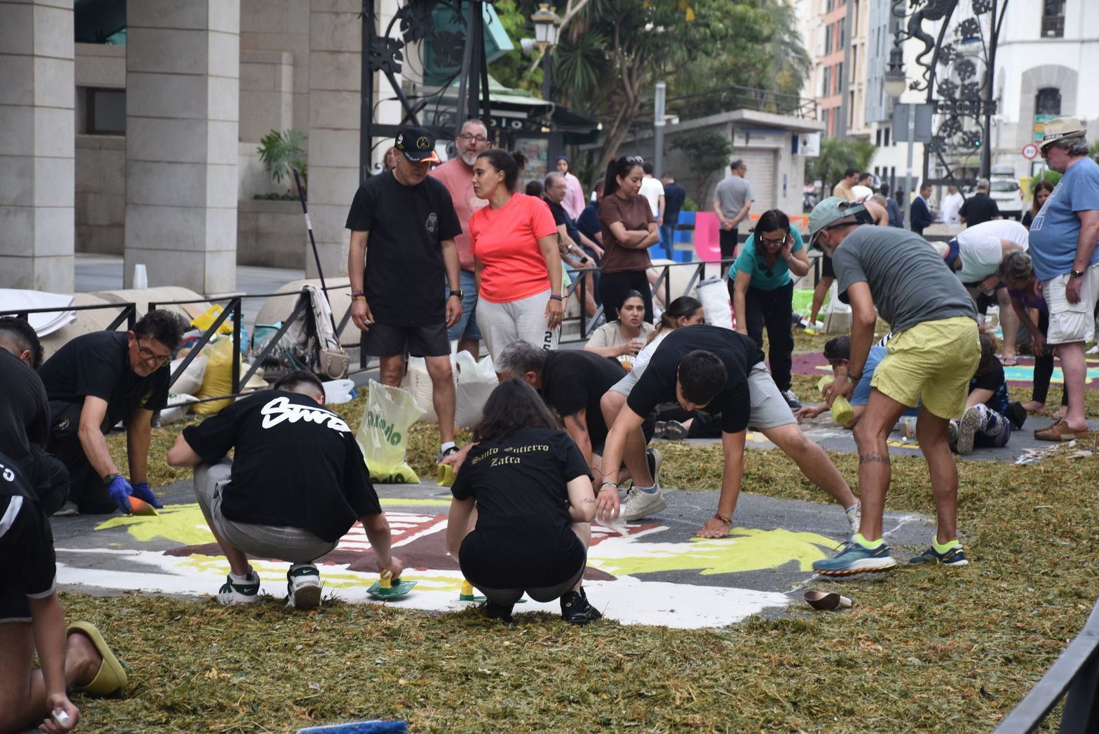 Todo preparado para el Corpus Christi en Ceuta