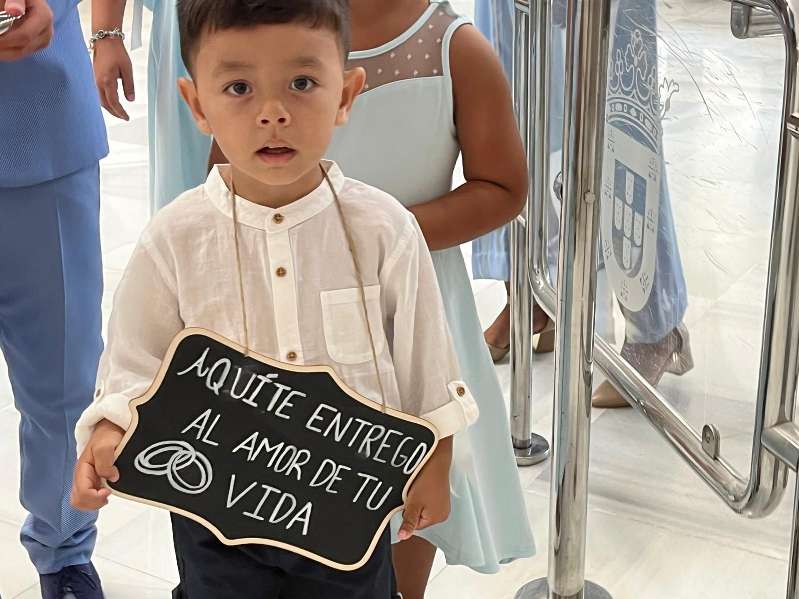 Jesús y Rosa sellan su amor en el Salón del Trono