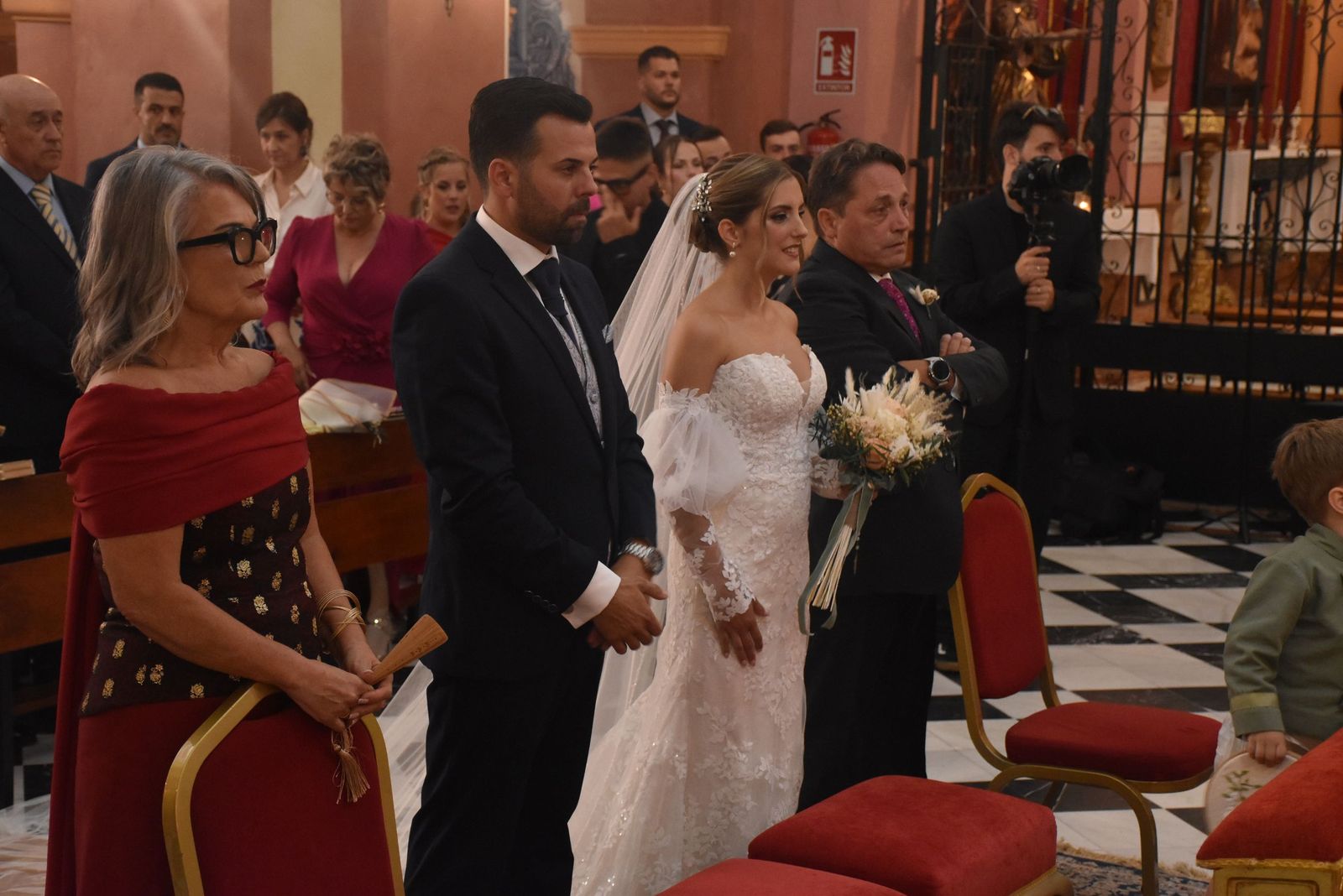 Dani y Noelia, un "sí, quiero" para toda la vida en la Iglesia de los Remedios