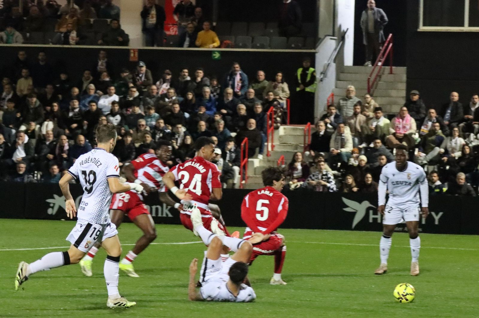 AD Ceuta – Granada CF: las mejores imágenes del partido en LaLiga Hypermotion