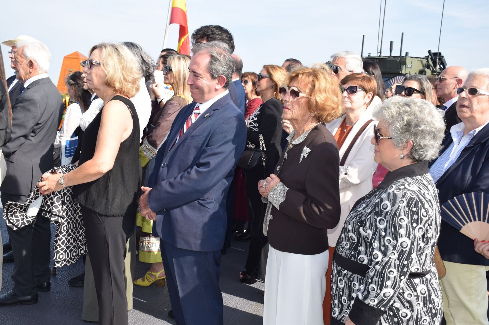 Emotiva jura de bandera a bordo del 'Castilla'
