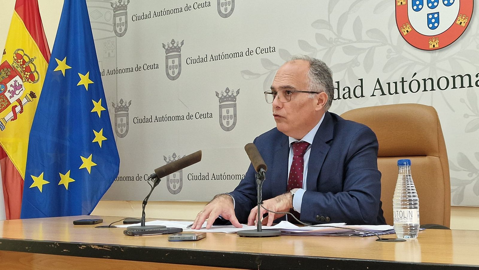 Alberto gaitán, portavoz del Gobierno de Ceuta