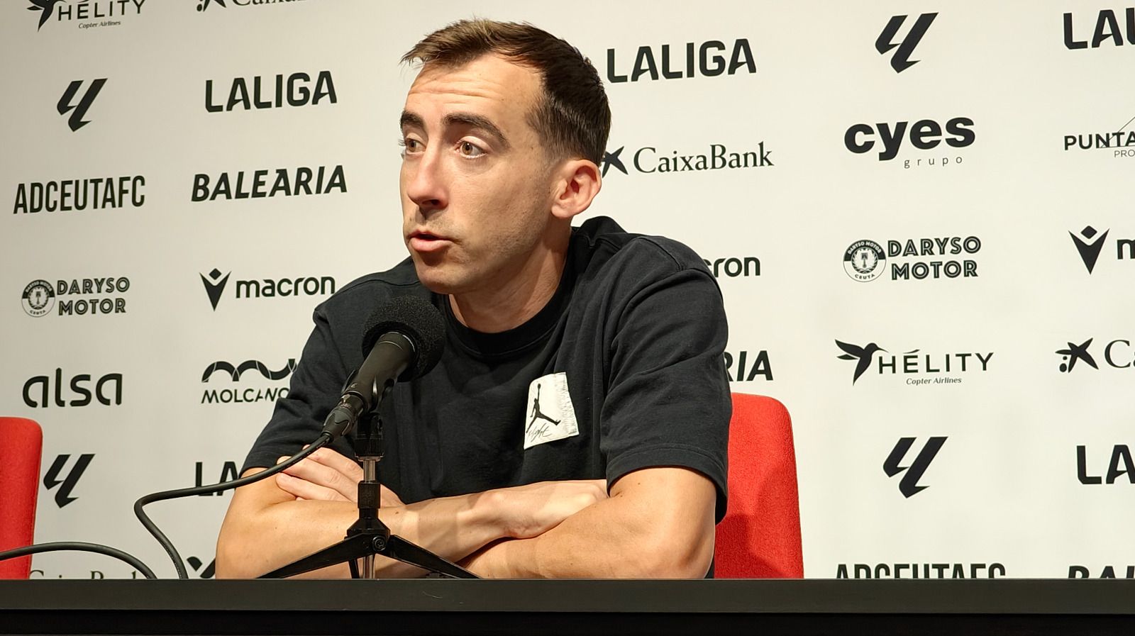 Rubén Díez llama a disfrutar del sueño del Ceuta: “Nunca se sabe cuándo se repetirá algo así”