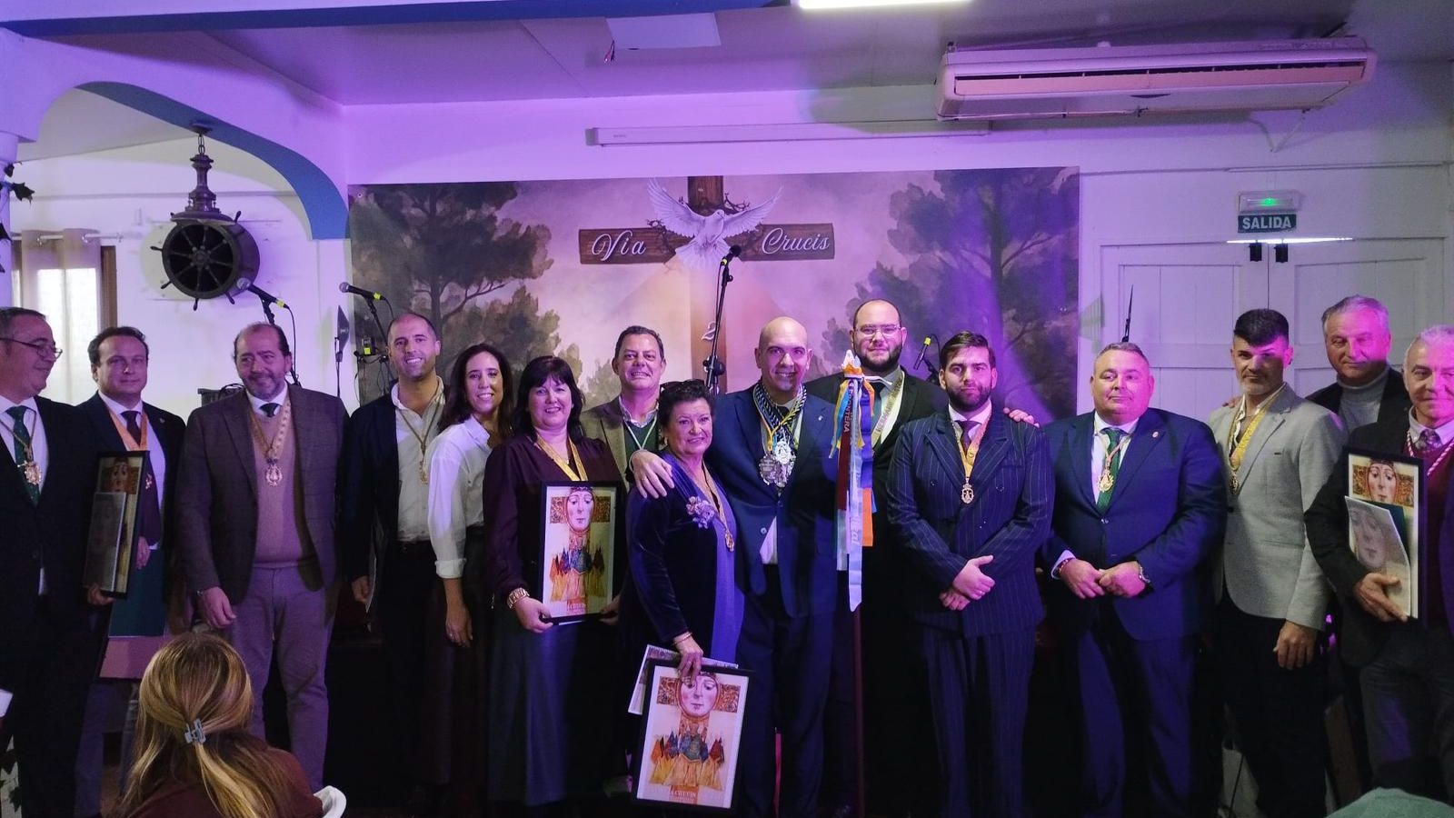 La Hermandad del Rocío de Ceuta llevó a cabo el nombramiento de Vara de Peregrino a Eduardo Ayala Valenzuela