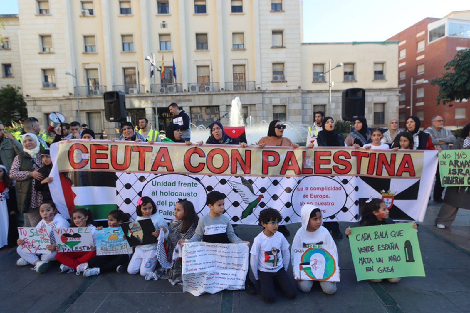 Imagen de archivo de una protesta en solidaridad con el pueblo palestino/FOTO EL PUEBLO
