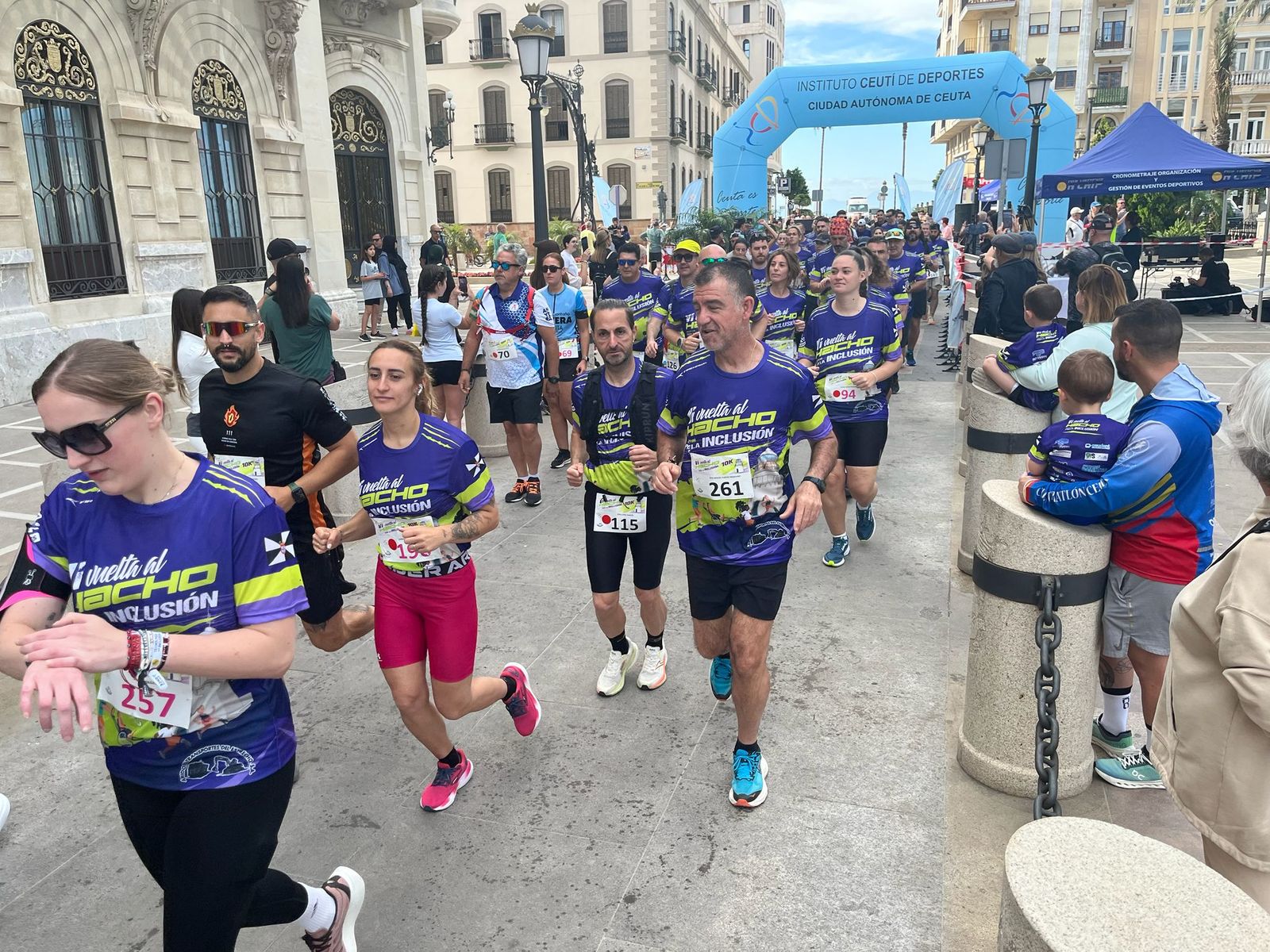 Una gran participación en la carrera de Proi