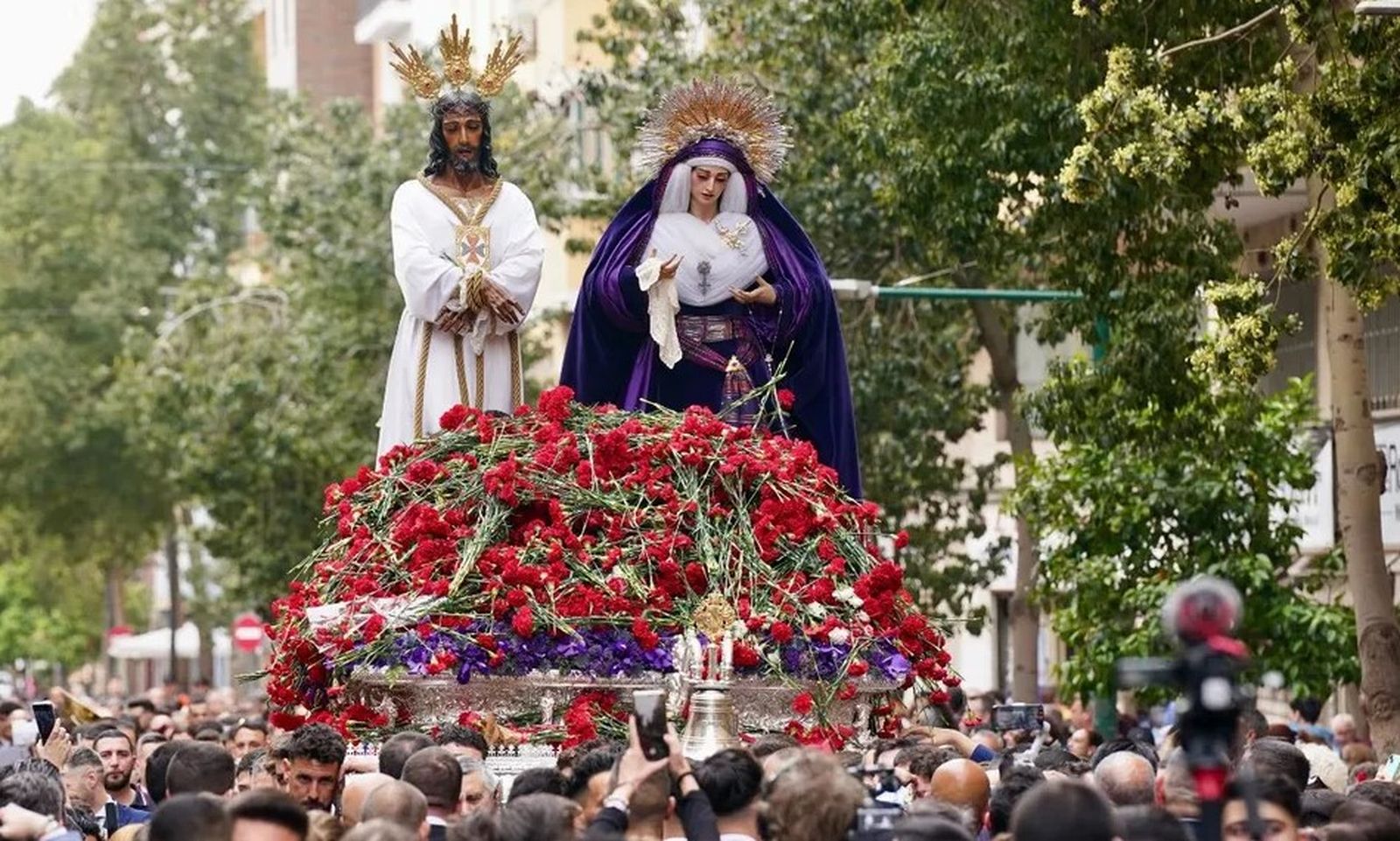 Procesión de Semana Santa.