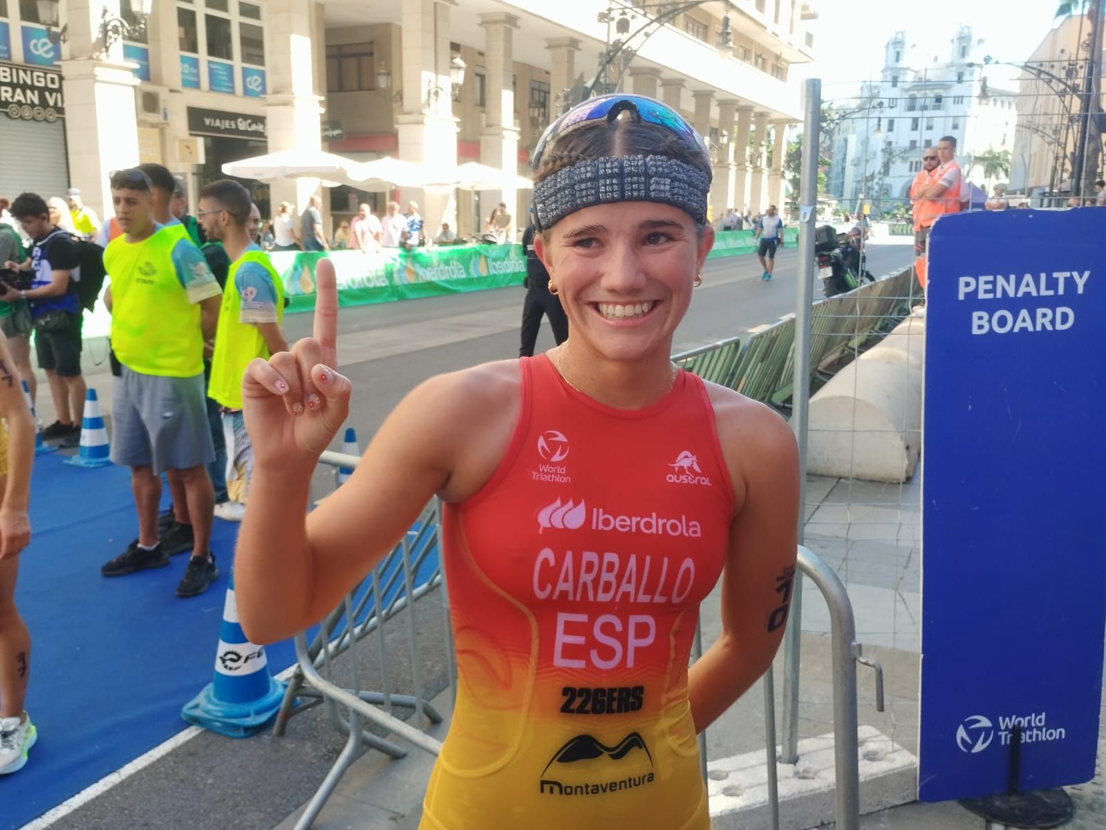 La española Ana Carballo gana la prueba de la 'Copa de Europa' en Ceuta