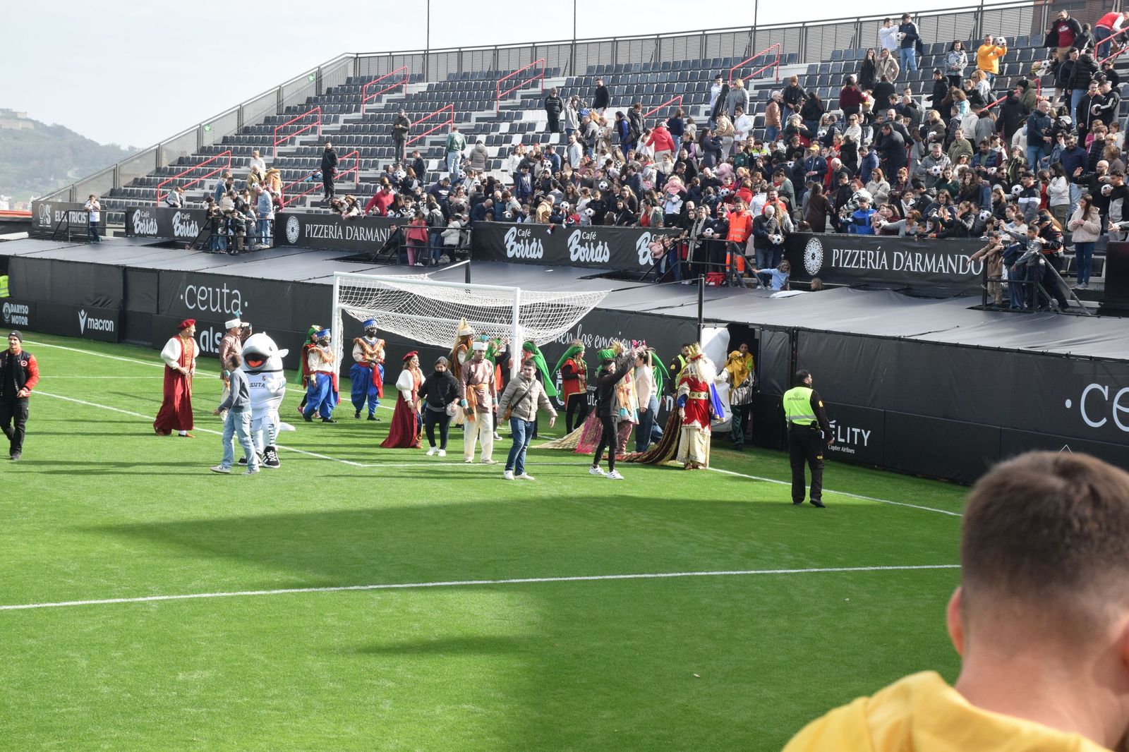 Así se vivió en el Murube la esperada llegada de los Reyes Magos
