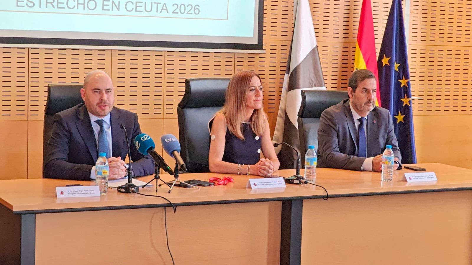 Protección Civil refuerza en Ceuta la preparación de la OPE ante los nuevos retos fronterizos de 2026