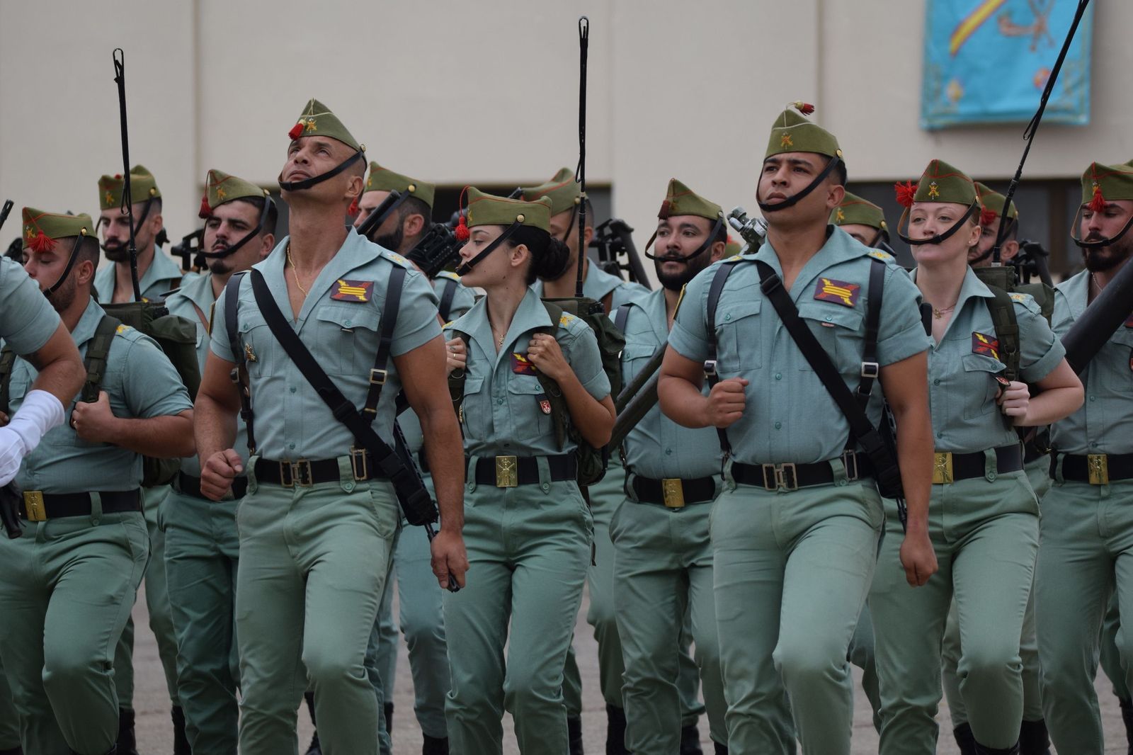 Brillante y marcial celebración del 105 Aniversario de la Legión