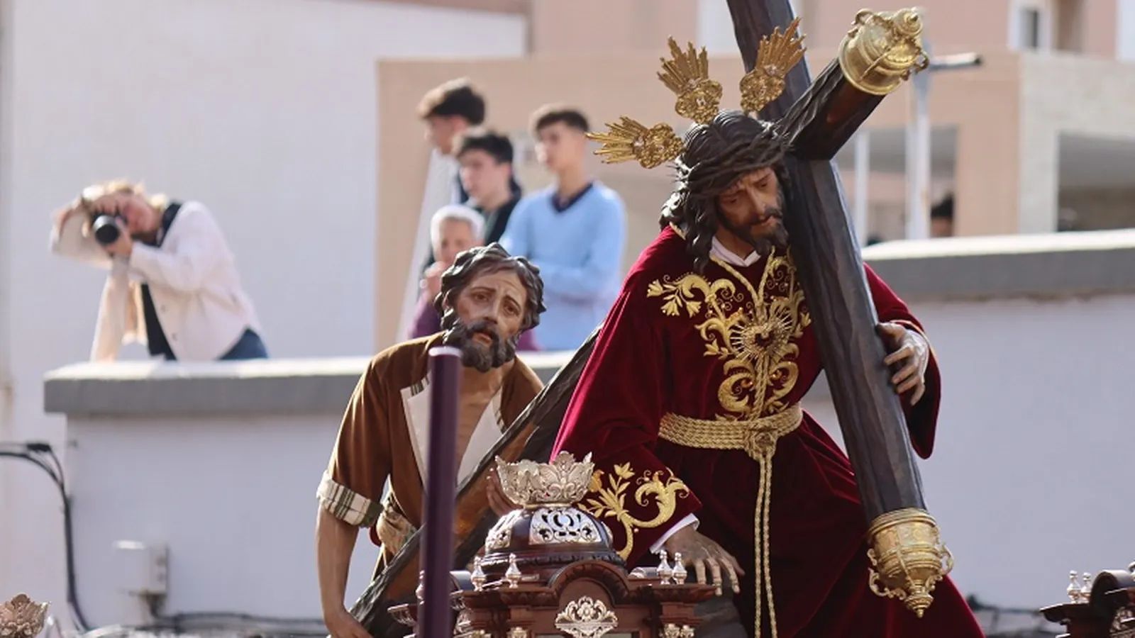 Paso de misterio de la Hermandad de La Amargura