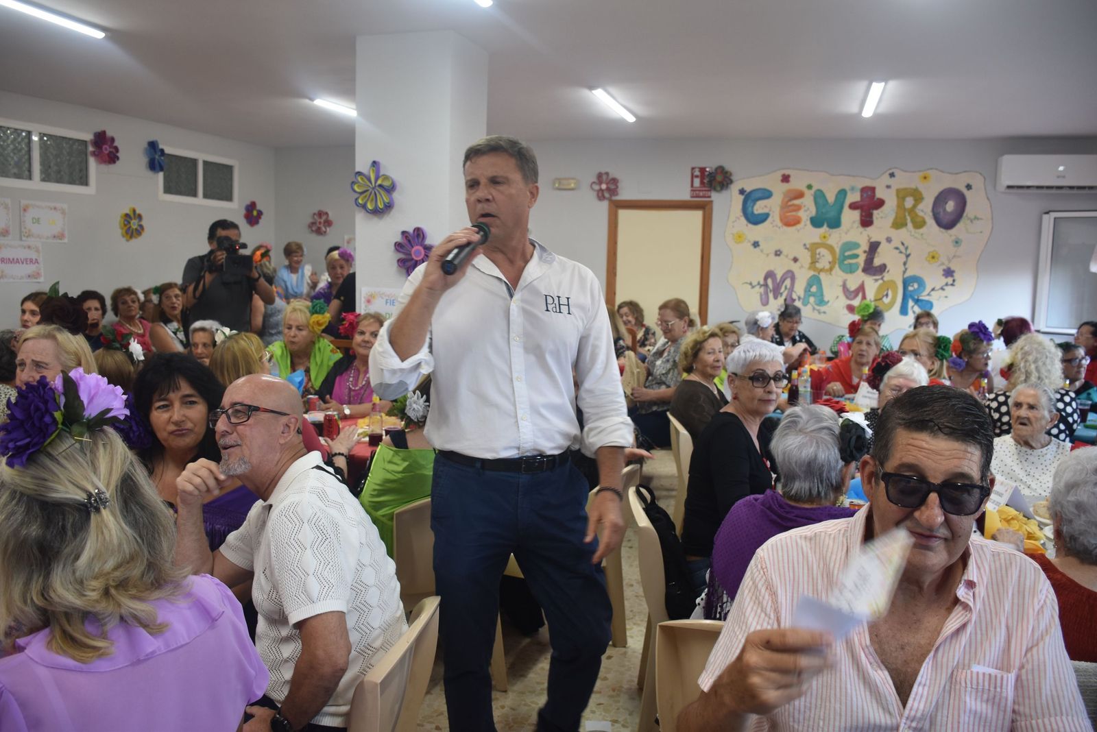 Villajovita se viste de feria para celebrar la primavera junto a sus mayores